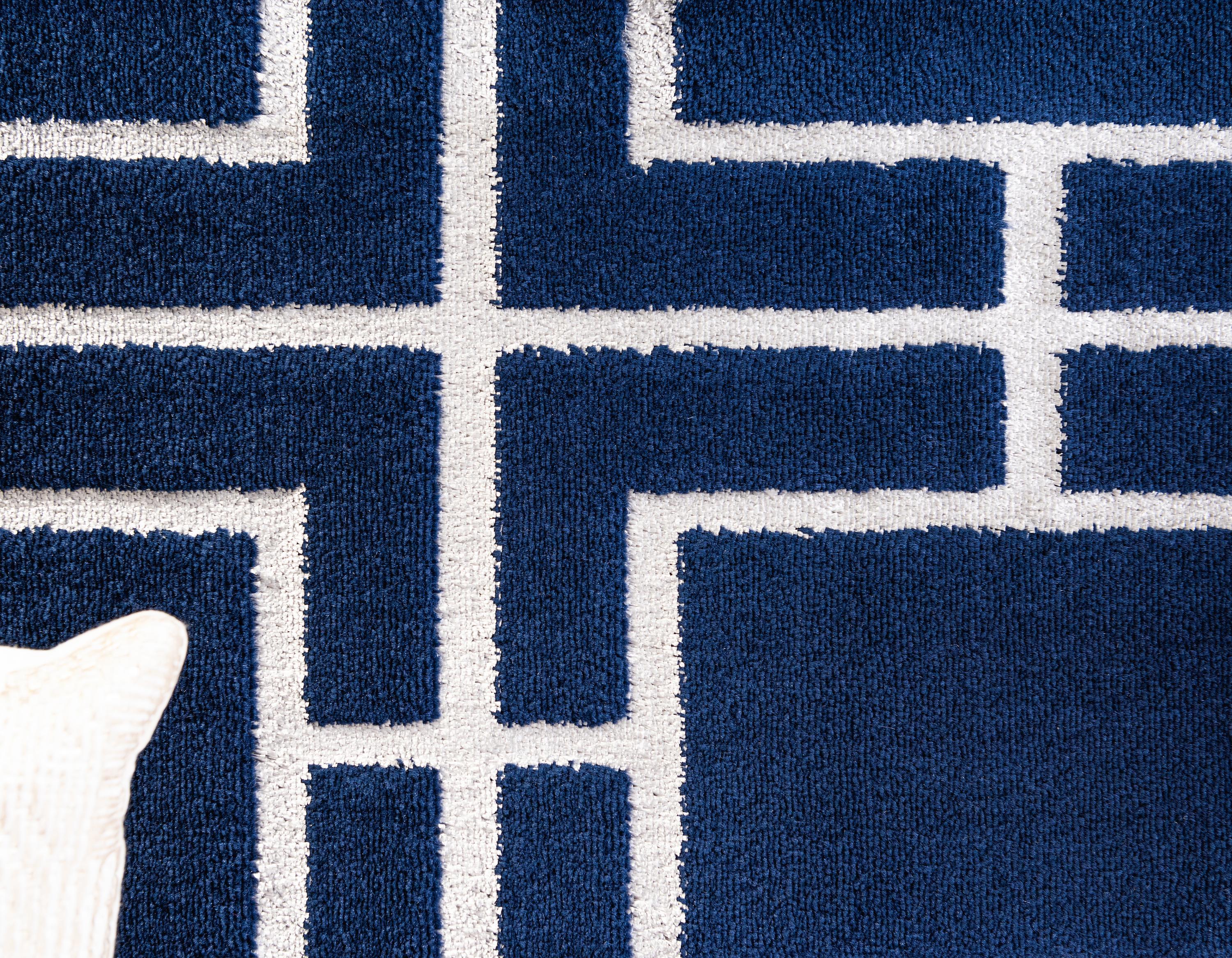 Parker - Cube Pattern Luxury Rug